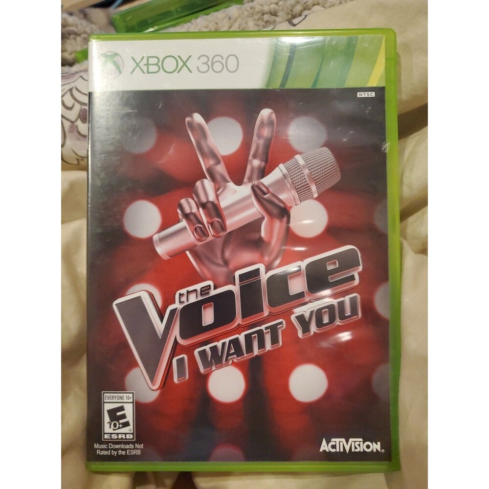 The Voice I Want You Xbox 360 Game 2014 - Good Condition, Fast Shipping
